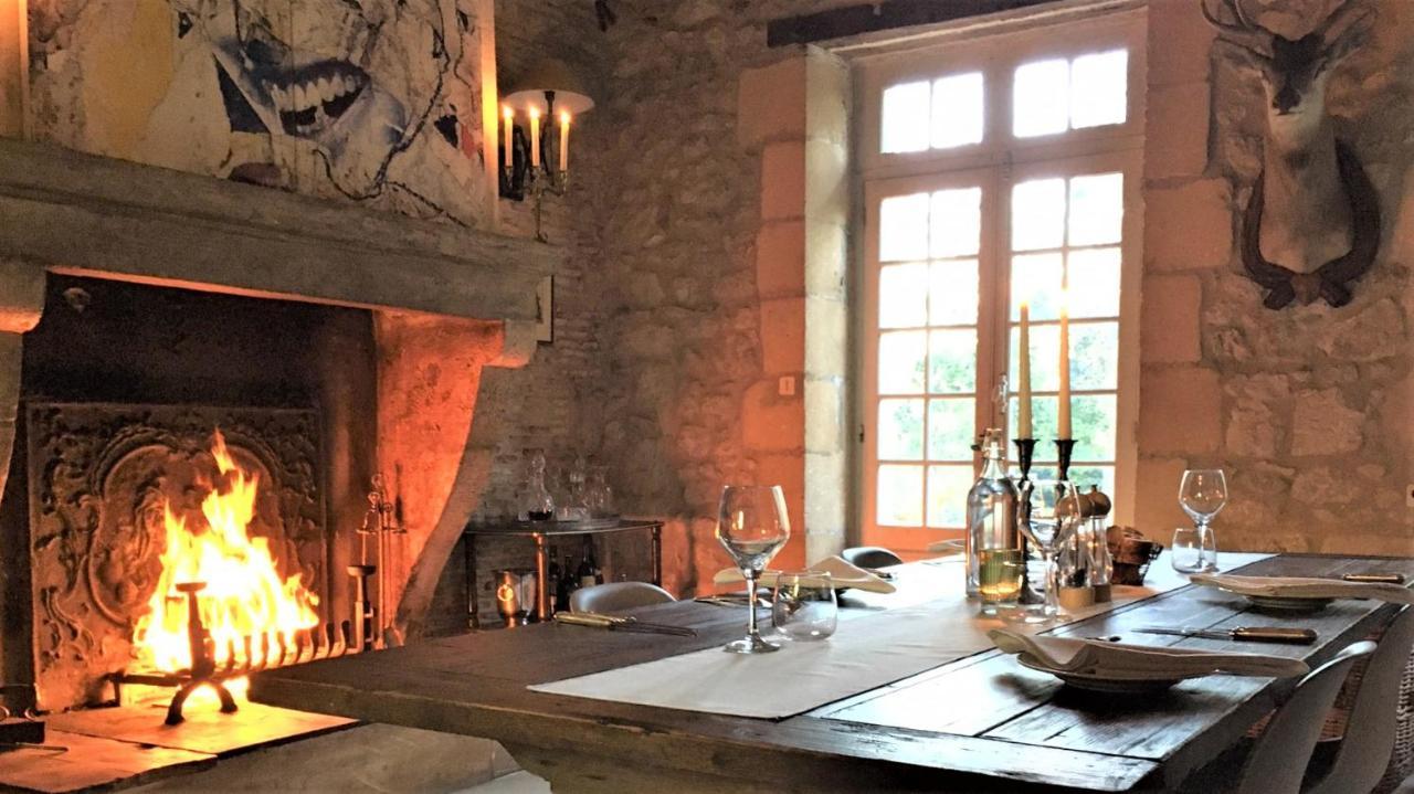Bed and Breakfast Manoir Du Bois Mignon Le Fleix Exterior foto