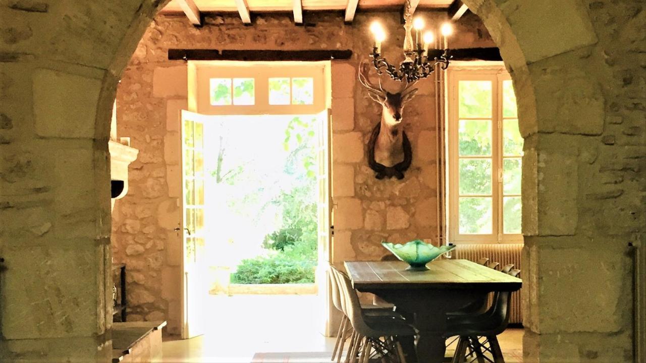 Bed and Breakfast Manoir Du Bois Mignon Le Fleix Exterior foto