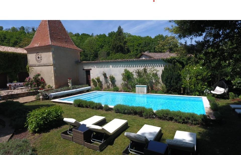 Bed and Breakfast Manoir Du Bois Mignon Le Fleix Exterior foto